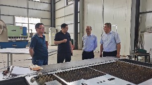 政銀企實時對接 惠企政策落地有力 ——中國銀行領導蒞臨我公司考察調研